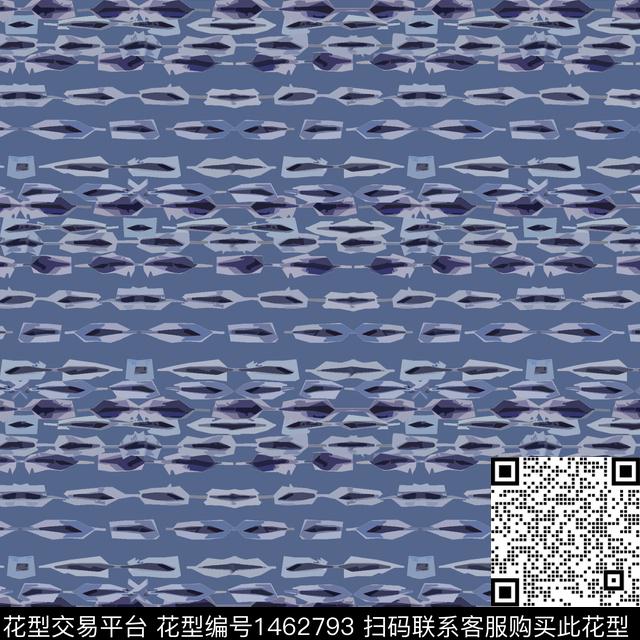 几何条纹图案线条笔触传统印花华亿平台下载（图片编号: 1462793） - 瓦栏（Walan）