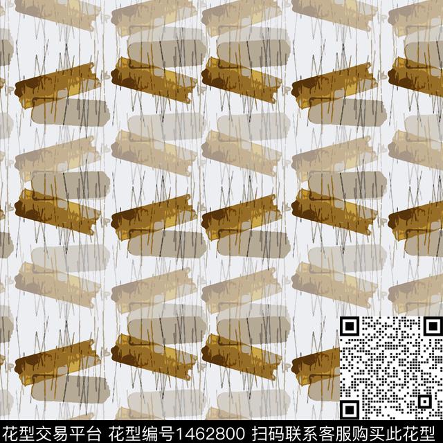 几何条纹图案线条笔触传统印花华亿平台下载（图片编号: 1462800） - 瓦栏（Walan）