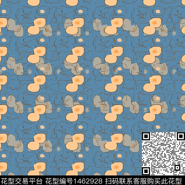 几何大牌风线条笔触传统印花华亿平台下载（图片编号: 1462928） - 瓦栏（Walan）