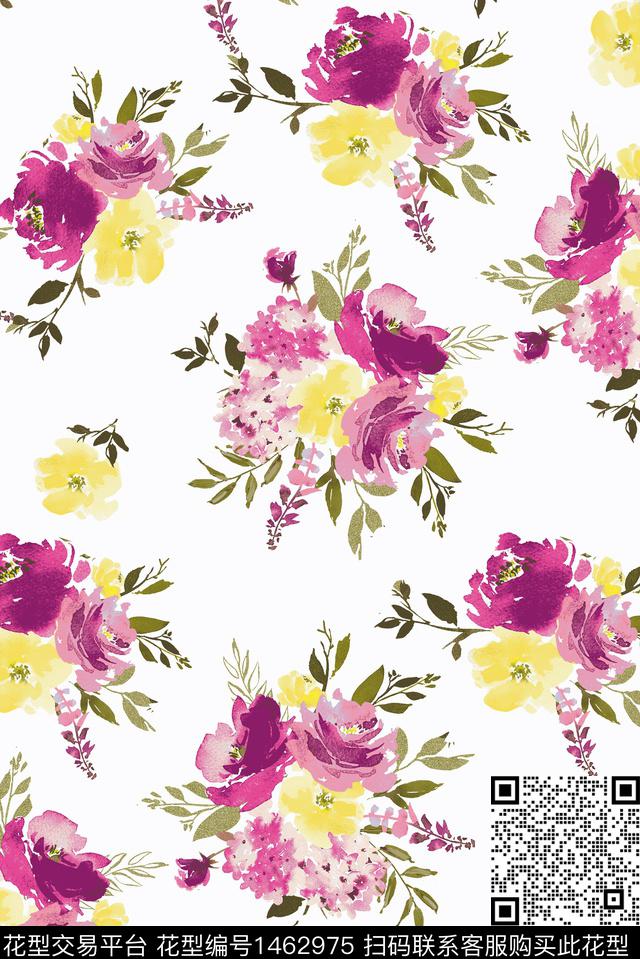 数码华亿平台文艺女装数码印花华亿平台下载（图片编号: 1462975） - 瓦栏（Walan）