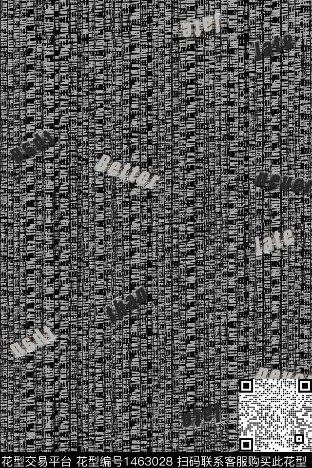 字母男装满版花男装数码印花华亿平台下载（图片编号: 1463028） - 瓦栏（Walan）