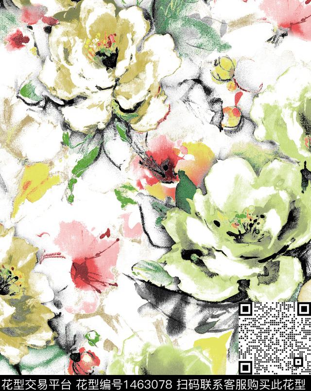 烂花华亿平台壁画大衣数码印花华亿平台下载（图片编号: 1463078） - 瓦栏（Walan）