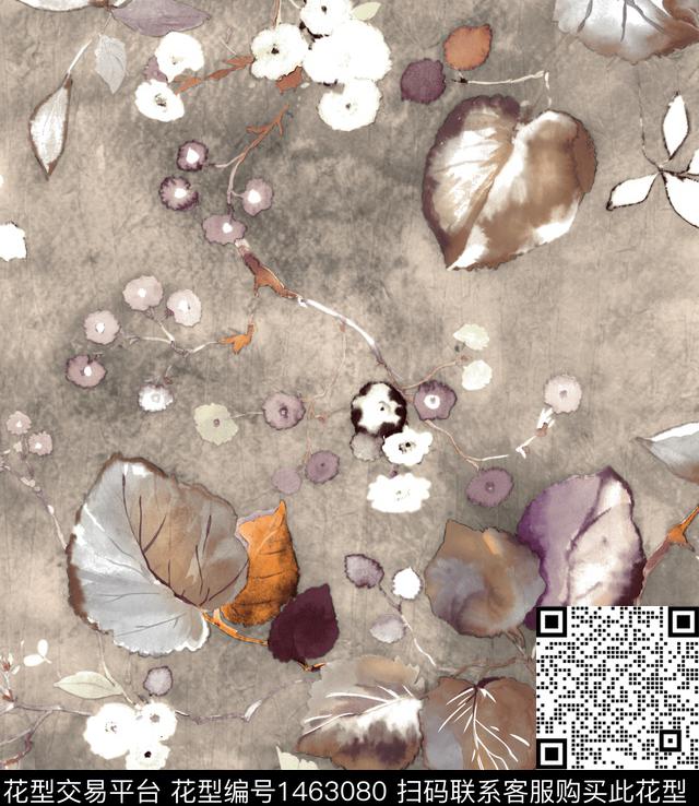 烂花华亿平台壁画大衣数码印花华亿平台下载（图片编号: 1463080） - 瓦栏（Walan）