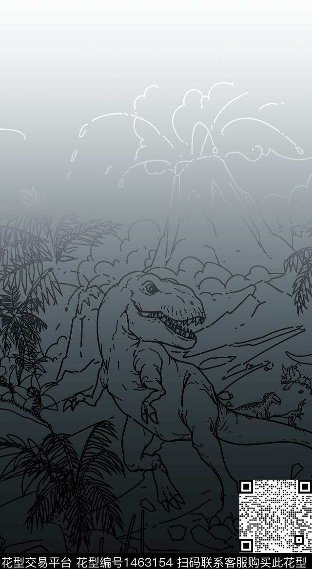 线条地图渐变数码印花华亿平台下载（图片编号: 1463154） - 瓦栏（Walan）