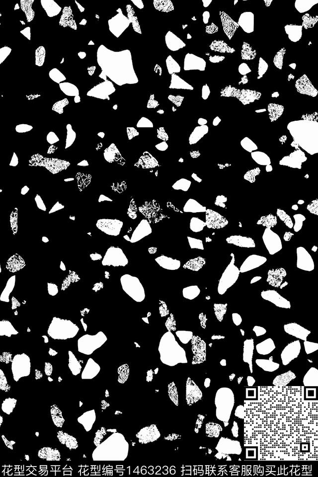 几何时尚真丝数码印花华亿平台下载（图片编号: 1463236） - 瓦栏（Walan）