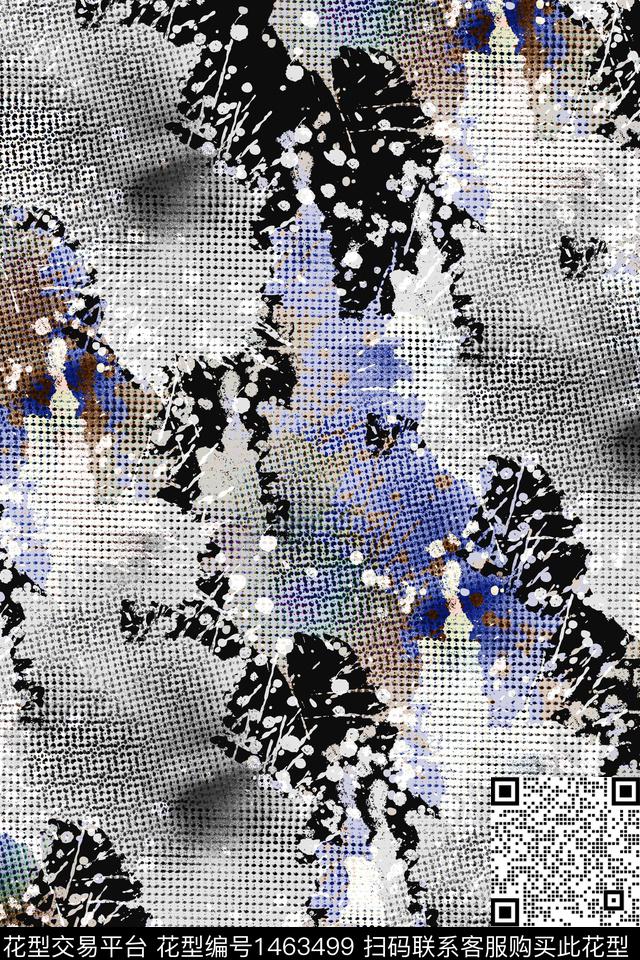 抽象男装户外家居服传统印花华亿平台下载（图片编号: 1463499） - 瓦栏（Walan）