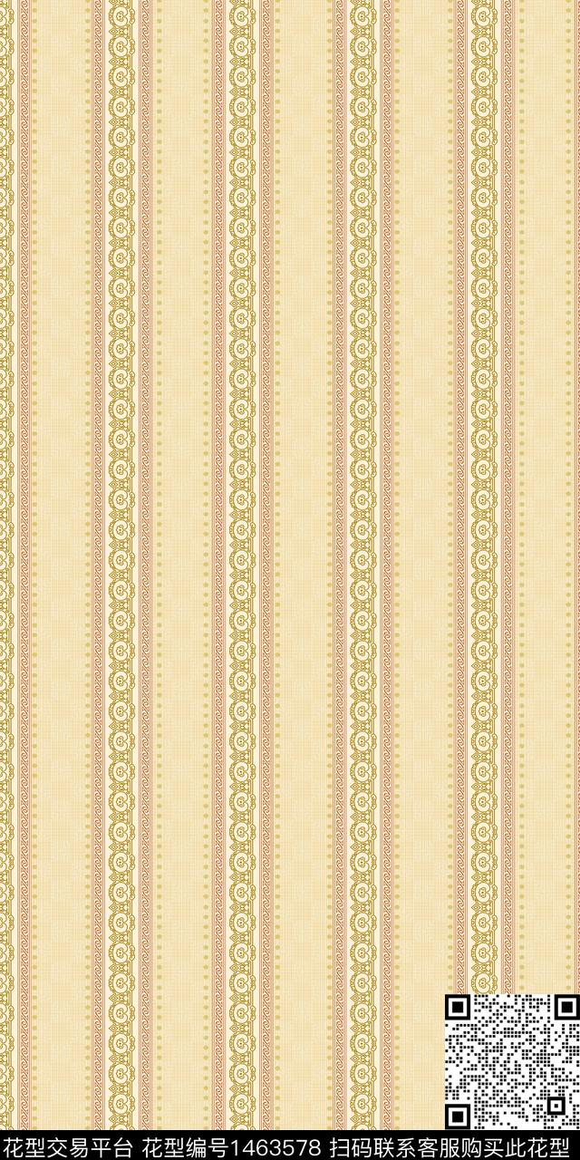 几何民族风纹理数码印花华亿平台下载（图片编号: 1463578） - 瓦栏（Walan）
