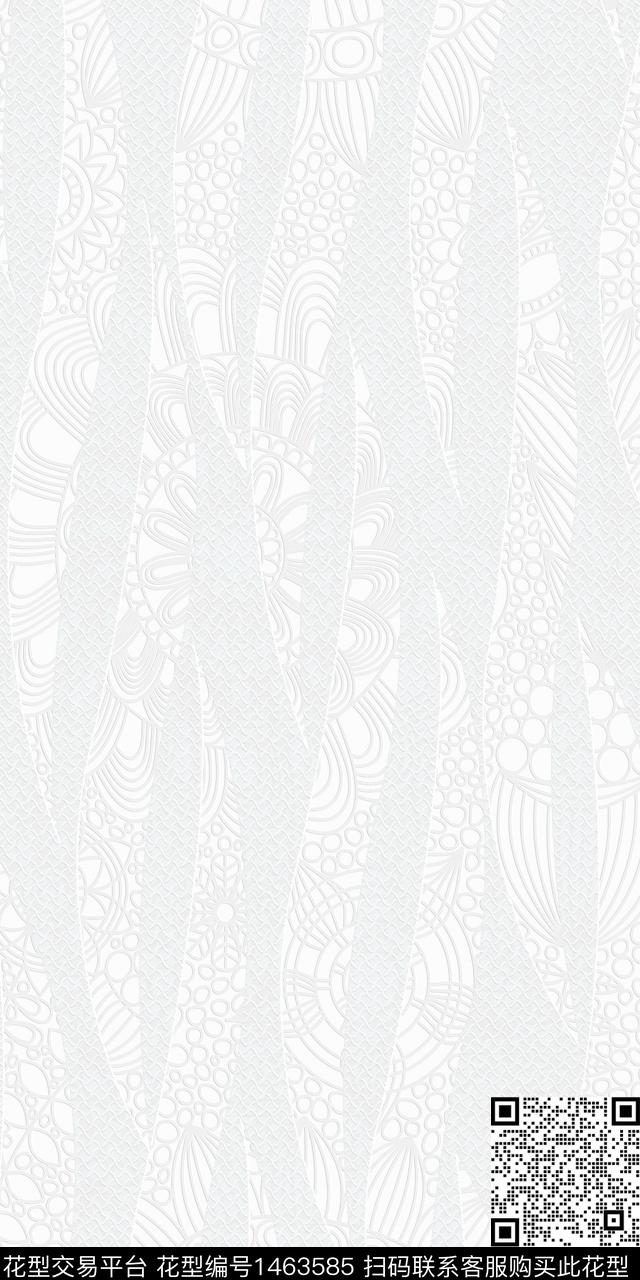 几何民族风纹理数码印花华亿平台下载（图片编号: 1463585） - 瓦栏（Walan）