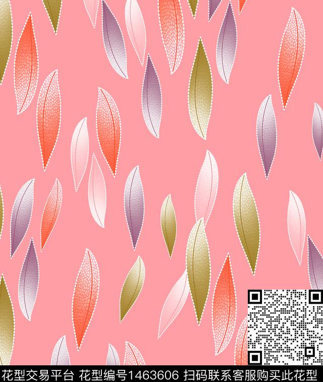 数码华亿平台女装花卉数码印花华亿平台下载（图片编号: 1463606） - 瓦栏（Walan）