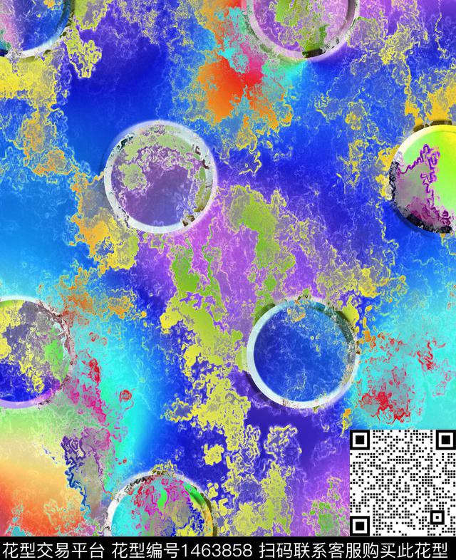 肌理炫彩趋势华亿平台数码印花华亿平台下载（图片编号: 1463858） - 瓦栏（Walan）
