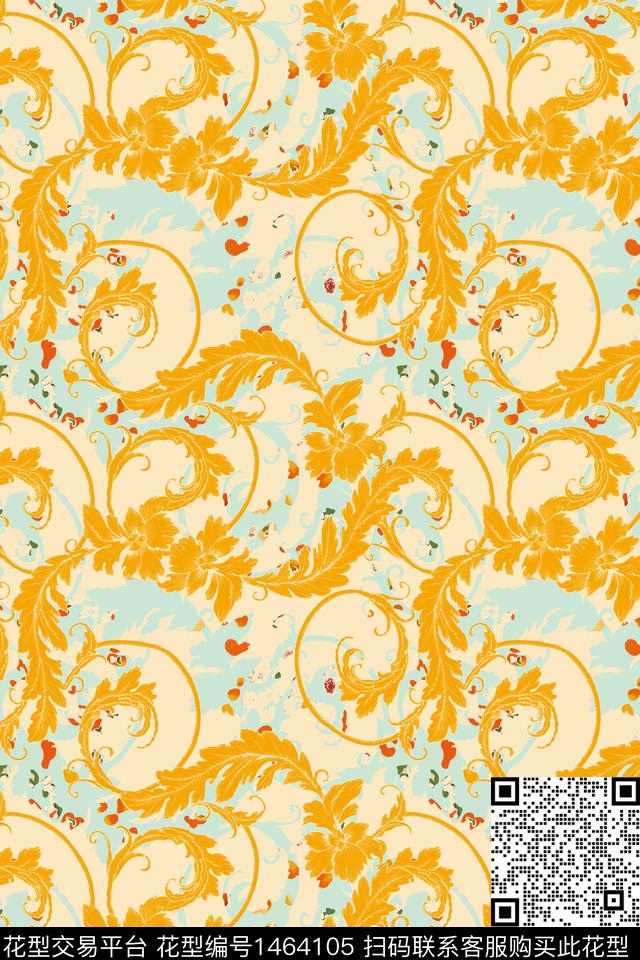 大牌风欧美中东传统印花华亿平台下载（图片编号: 1464105） - 瓦栏（Walan）