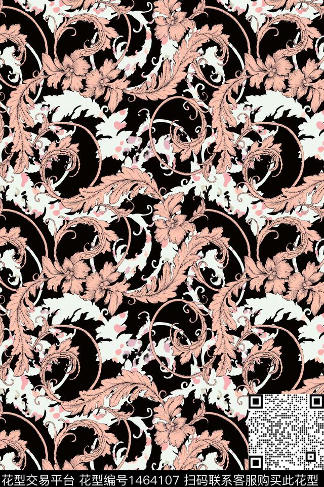 大牌风欧美中东传统印花华亿平台下载（图片编号: 1464107） - 瓦栏（Walan）