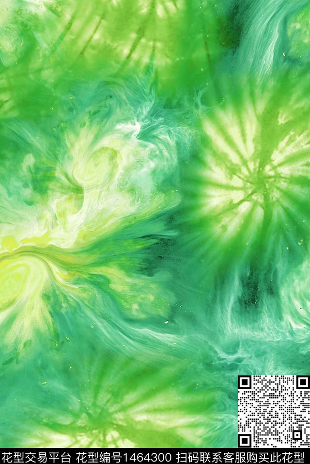 扎染华亿平台水墨风染数码印花华亿平台下载（图片编号: 1464300） - 瓦栏（Walan）