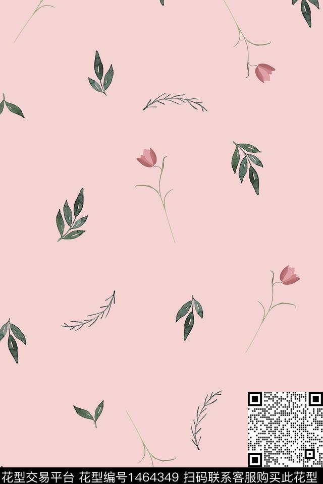 趋势华亿平台小清新趣味数码印花华亿平台下载（图片编号: 1464349） - 瓦栏（Walan）