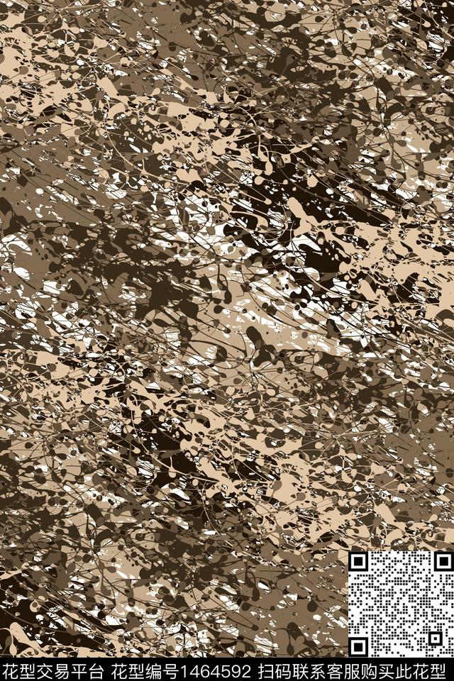 抽象男装户外家居服传统印花华亿平台下载（图片编号: 1464592） - 瓦栏（Walan）