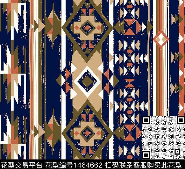 字母几何格子数码印花华亿平台下载（图片编号: 1464662） - 瓦栏（Walan）