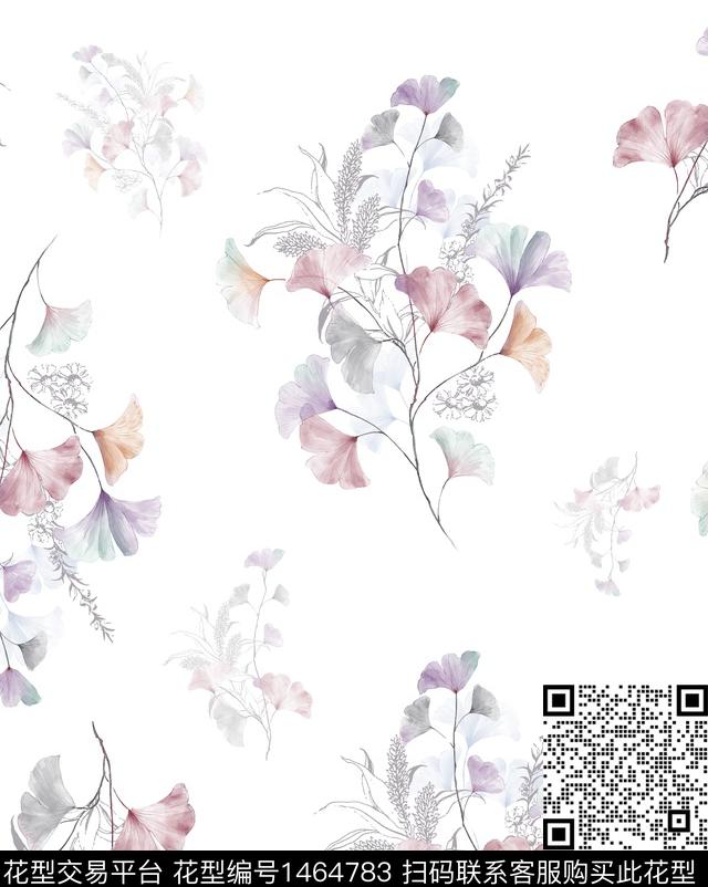 女装花卉少女数码印花华亿平台下载（图片编号: 1464783） - 瓦栏（Walan）