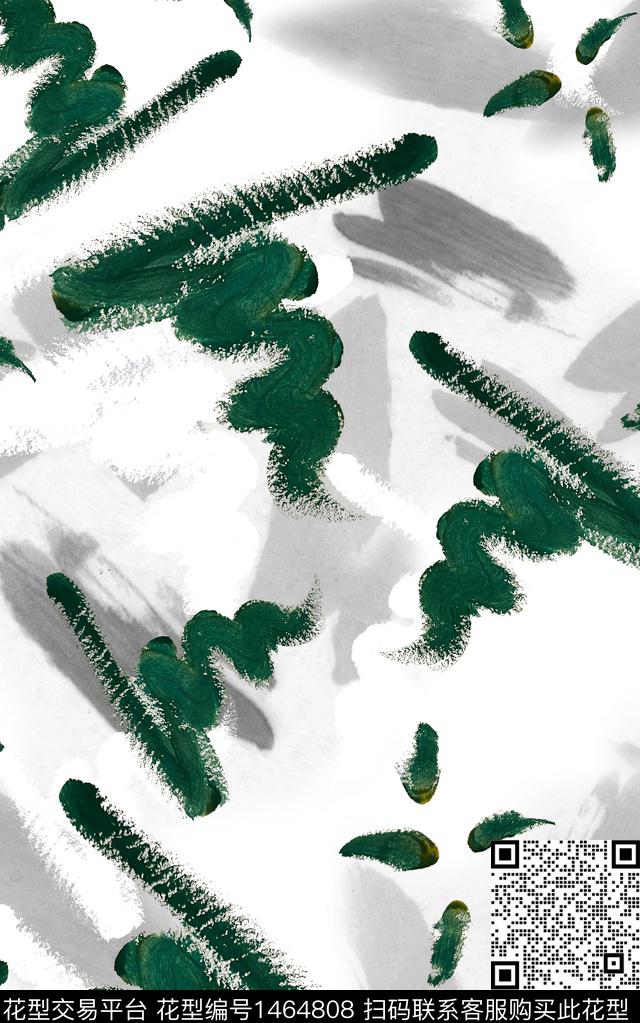 线条画油画华亿平台抽象数码印花华亿平台下载（图片编号: 1464808） - 瓦栏（Walan）