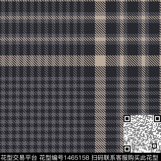 格子时尚传统印花华亿平台下载（图片编号: 1465158） - 瓦栏（Walan）