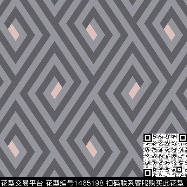 格子时尚传统印花华亿平台下载（图片编号: 1465198） - 瓦栏（Walan）