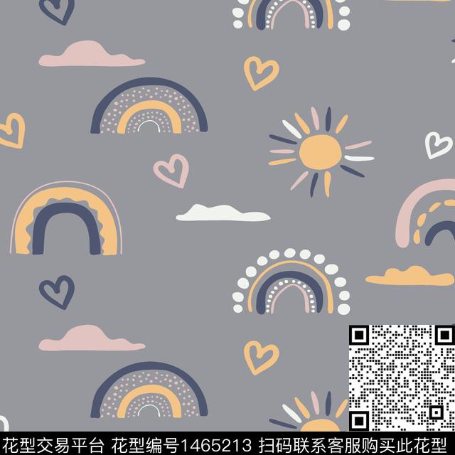 动物花卉灰色花丝巾定位花传统印花华亿平台下载（图片编号: 1465213） - 瓦栏（Walan）