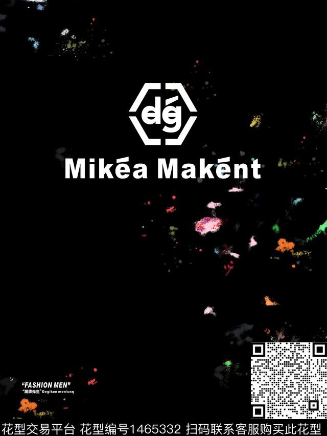 大牌风潮牌抽象传统印花华亿平台下载（图片编号: 1465332） - 瓦栏（Walan）