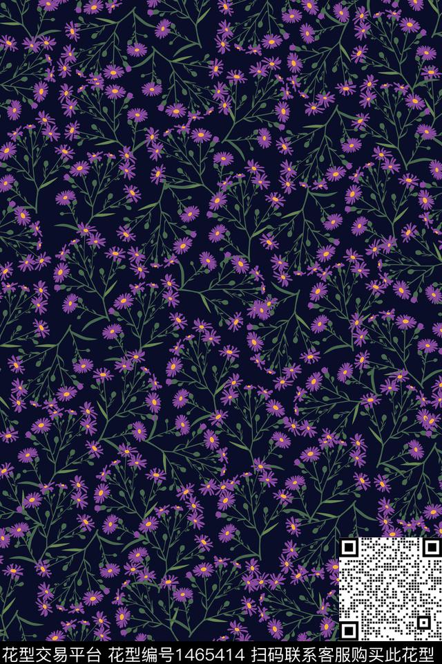 水彩女装大牌风数码印花华亿平台下载（图片编号: 1465414） - 瓦栏（Walan）