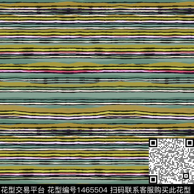 线条几何条纹数码印花华亿平台下载（图片编号: 1465504） - 瓦栏（Walan）