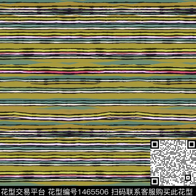 线条几何条纹数码印花华亿平台下载（图片编号: 1465506） - 瓦栏（Walan）