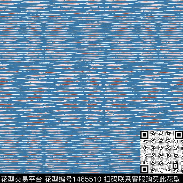 线条几何条纹传统印花华亿平台下载（图片编号: 1465510） - 瓦栏（Walan）