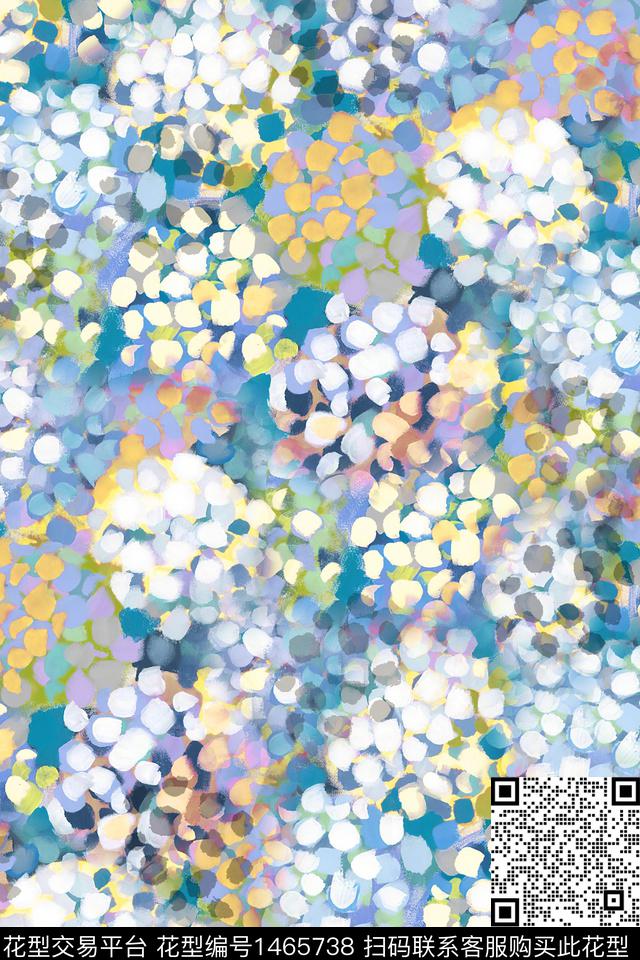 几何肌理大牌风数码印花华亿平台下载（图片编号: 1465738） - 瓦栏（Walan）