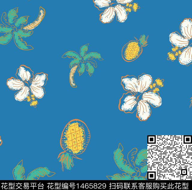 女装花卉传统华亿平台传统印花华亿平台下载（图片编号: 1465829） - 瓦栏（Walan）