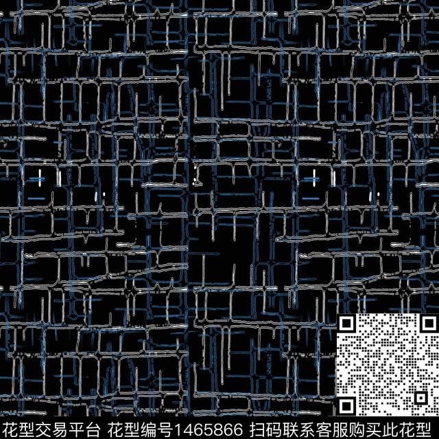 线条几何格子传统印花华亿平台下载（图片编号: 1465866） - 瓦栏（Walan）