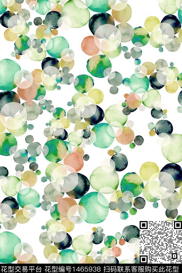 肌理抽象真丝数码印花华亿平台下载（图片编号: 1465938） - 瓦栏（Walan）