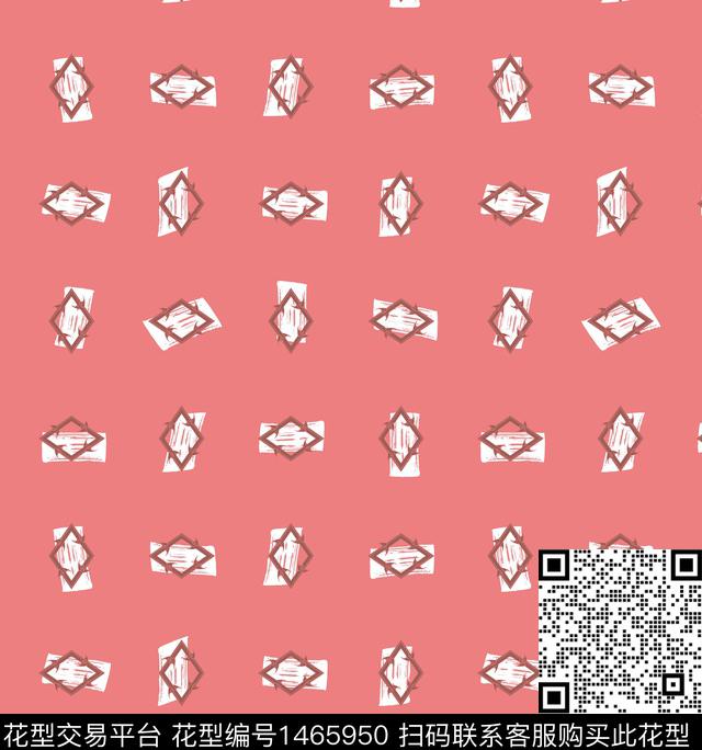 几何卡通小碎花传统印花华亿平台下载（图片编号: 1465950） - 瓦栏（Walan）