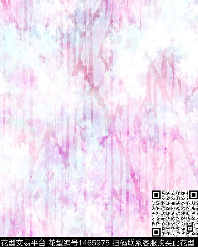 绿植树叶花卉小碎花数码印花华亿平台下载（图片编号: 1465975） - 瓦栏（Walan）