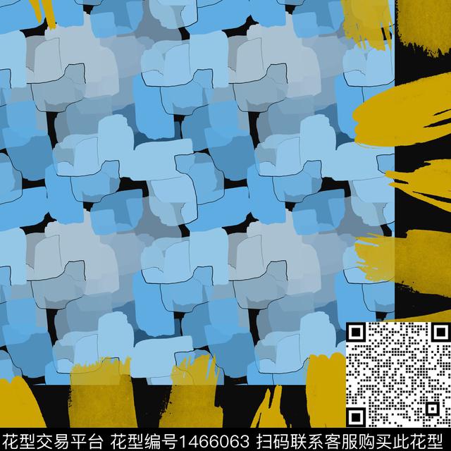 笔触大牌风数码印花华亿平台下载（图片编号: 1466063） - 瓦栏（Walan）