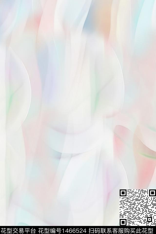 肌理炫彩大牌风数码印花华亿平台下载（图片编号: 1466524） - 瓦栏（Walan）