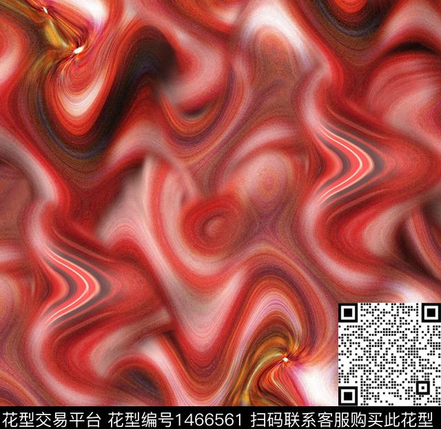 线条画数码华亿平台扎染华亿平台数码印花华亿平台下载（图片编号: 1466561） - 瓦栏（Walan）