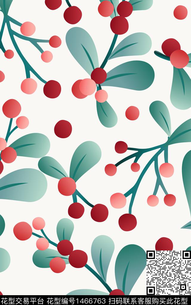 花卉大牌风手绘传统印花华亿平台下载（图片编号: 1466763） - 瓦栏（Walan）