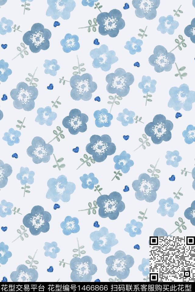 几何抽象小清新数码印花华亿平台下载（图片编号: 1466866） - 瓦栏（Walan）