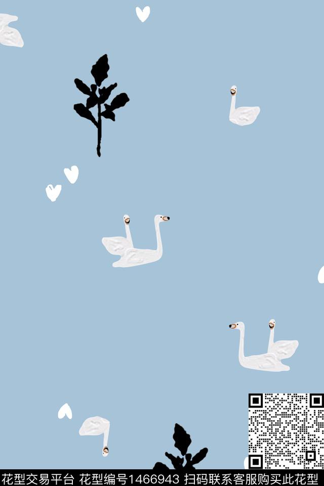 爱心趋势华亿平台小清新数码印花华亿平台下载（图片编号: 1466943） - 瓦栏（Walan）