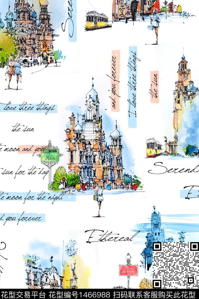 数码华亿平台复古审数码印花华亿平台下载（图片编号: 1466988） - 瓦栏（Walan）