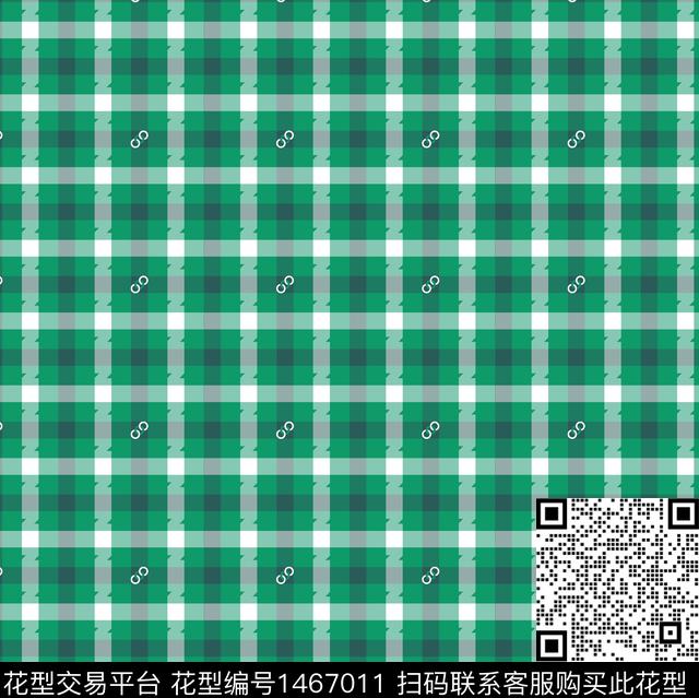 格子大牌风小碎花传统印花华亿平台下载（图片编号: 1467011） - 瓦栏（Walan）