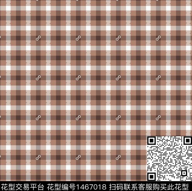 格子大牌风小碎花传统印花华亿平台下载（图片编号: 1467018） - 瓦栏（Walan）