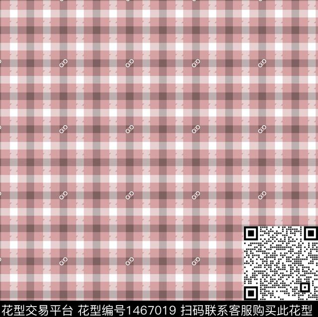 格子大牌风小碎花传统印花华亿平台下载（图片编号: 1467019） - 瓦栏（Walan）