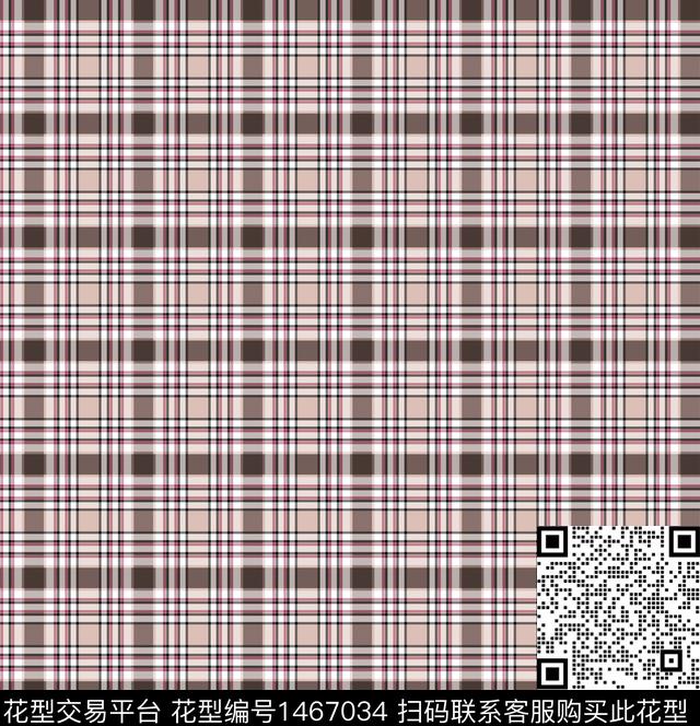 格子大牌风小碎花传统印花华亿平台下载（图片编号: 1467034） - 瓦栏（Walan）