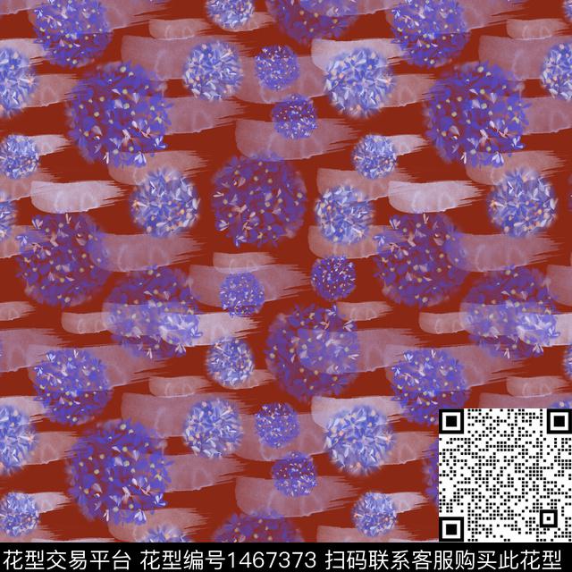 花卉大牌风小碎花数码印花华亿平台下载（图片编号: 1467373） - 瓦栏（Walan）