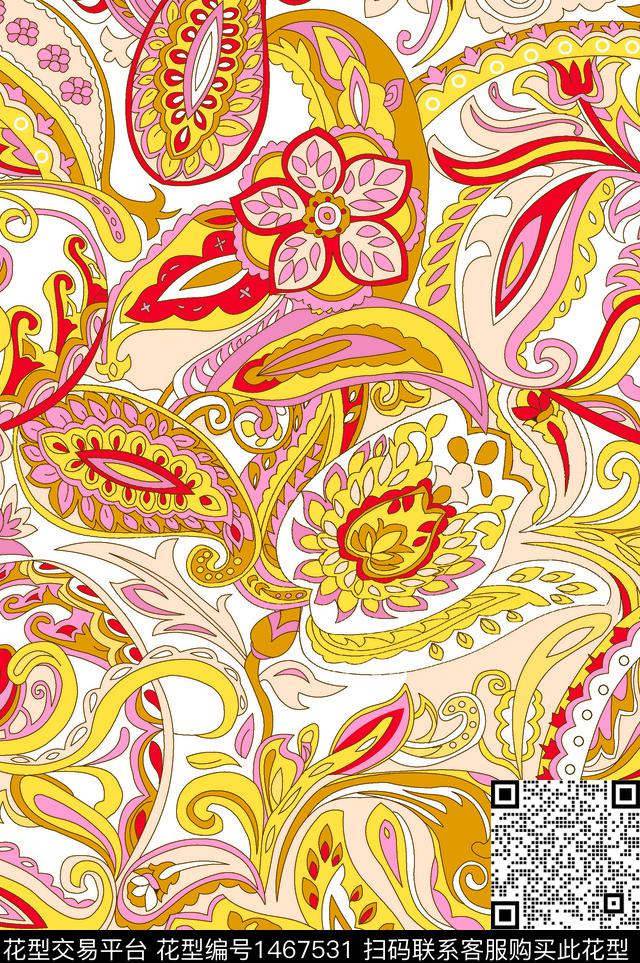 线条数码华亿平台女装数码印花华亿平台下载（图片编号: 1467531） - 瓦栏（Walan）