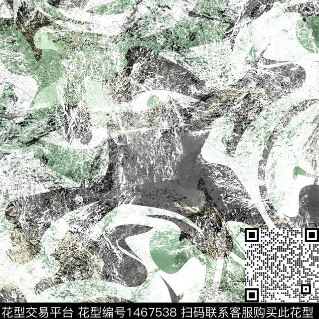 字母几何格子数码印花华亿平台下载（图片编号: 1467538） - 瓦栏（Walan）